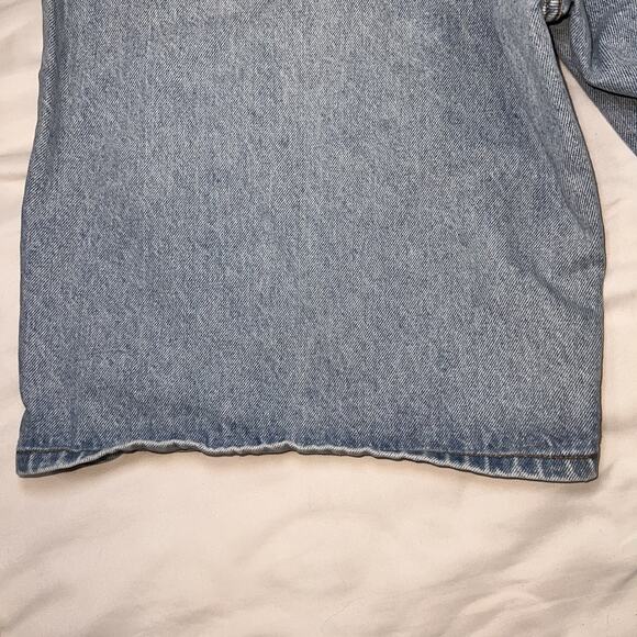 GUESS Jean Shorts Mens Size 40 Baggy Jorts Hip Hop Dad True Vintage Streetwear - Picture 11 of 13